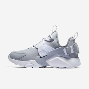 Sneakers Nike Air Huarache City Low Grise 8614-092 Wolf Grey/White/Wolf Grey Femme | HKG-83512368